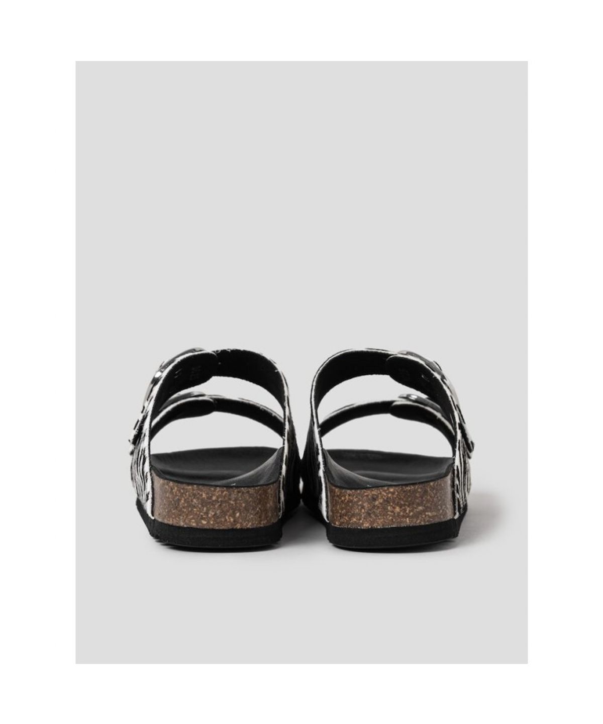 숄(SCHOLL) (WOMEN) 투스트랩 코르크 샌들  화이트 (HH64K2C131)