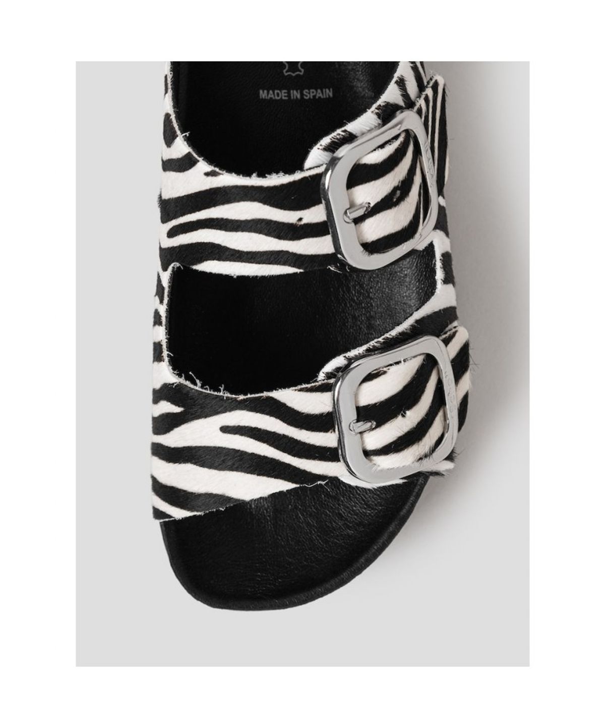 숄(SCHOLL) (WOMEN) 투스트랩 코르크 샌들  화이트 (HH64K2C131)