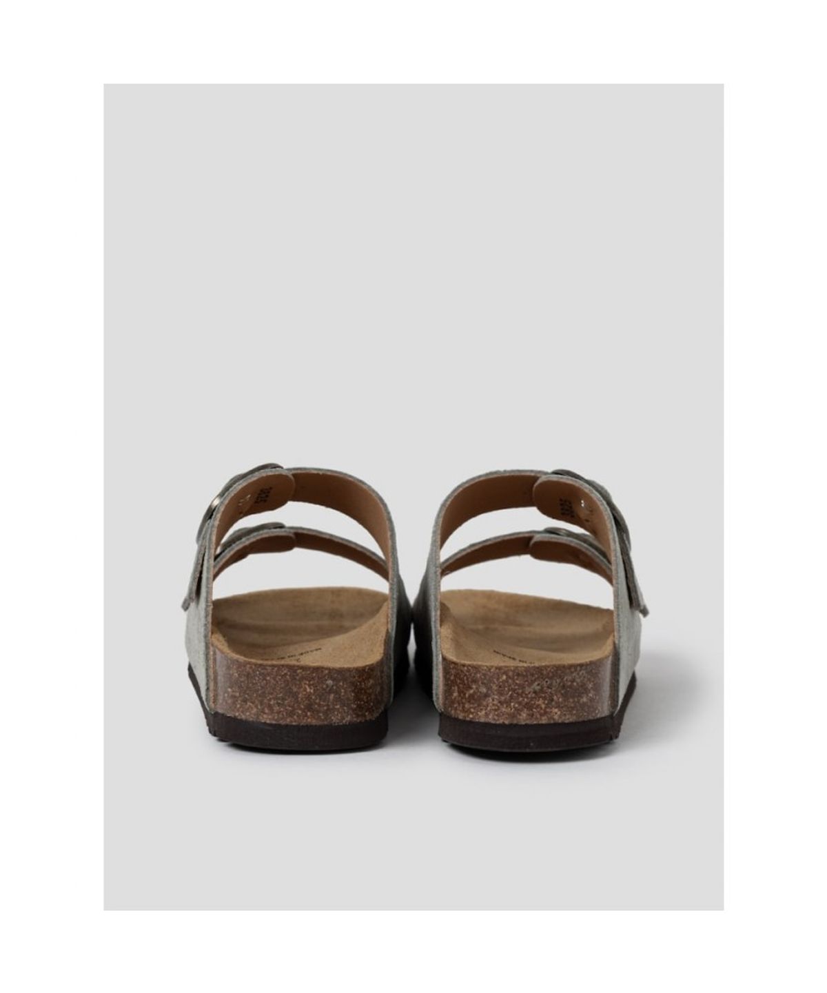 숄(SCHOLL) (WOMEN) 투스트랩 코르크 샌들  그린 (HH64K2C13M)