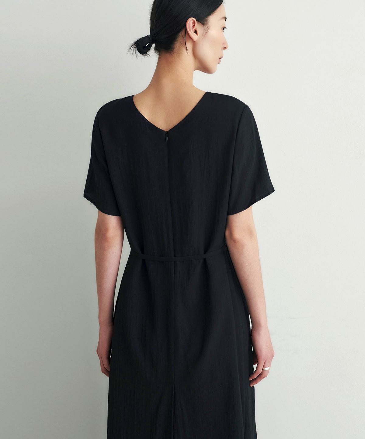 앳모어(ATMORE) 마린 루즈 롱 드레스 (black)