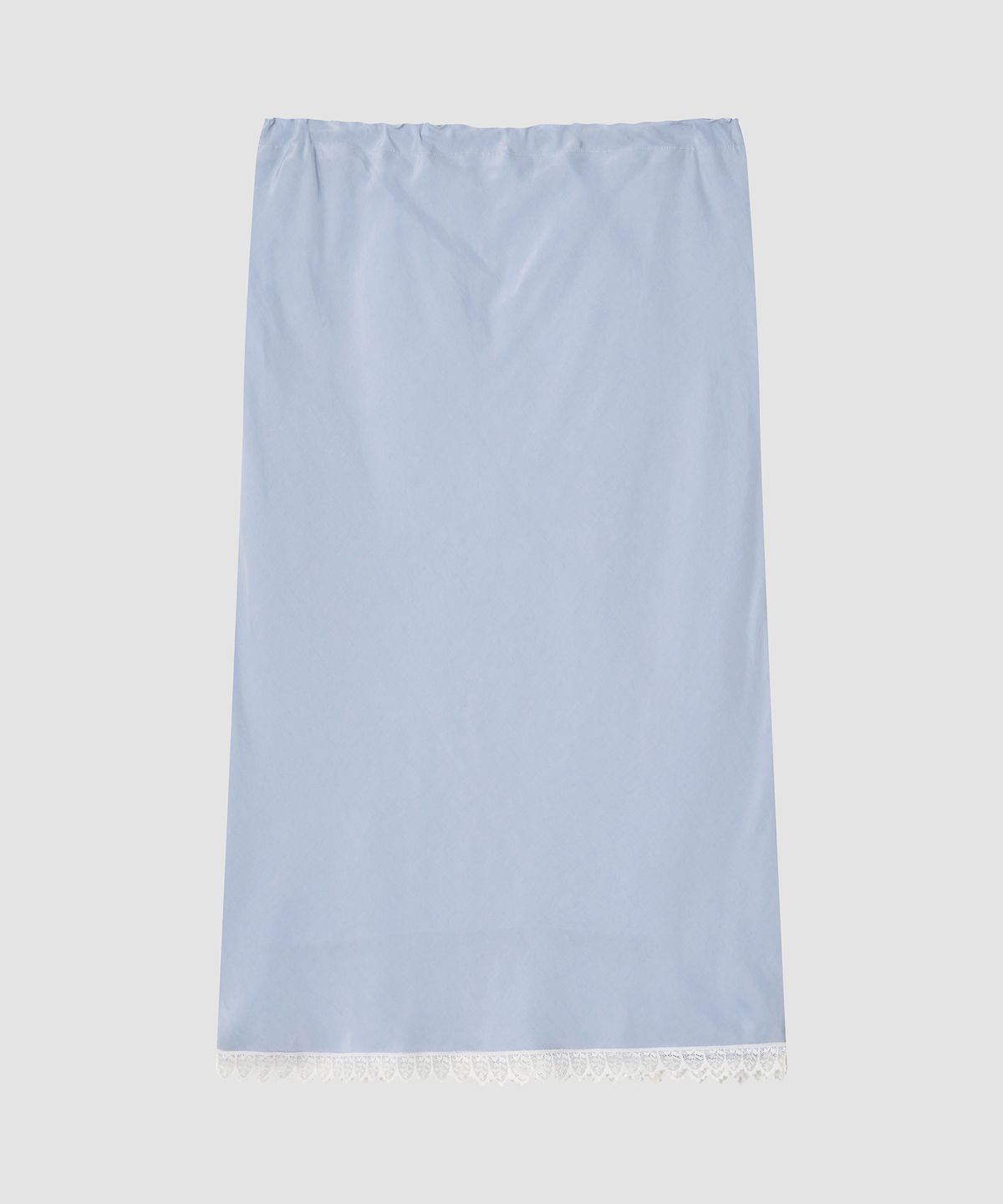 더 릴(THE LILLE) Sway Lace Midi Skirt_Skyblue