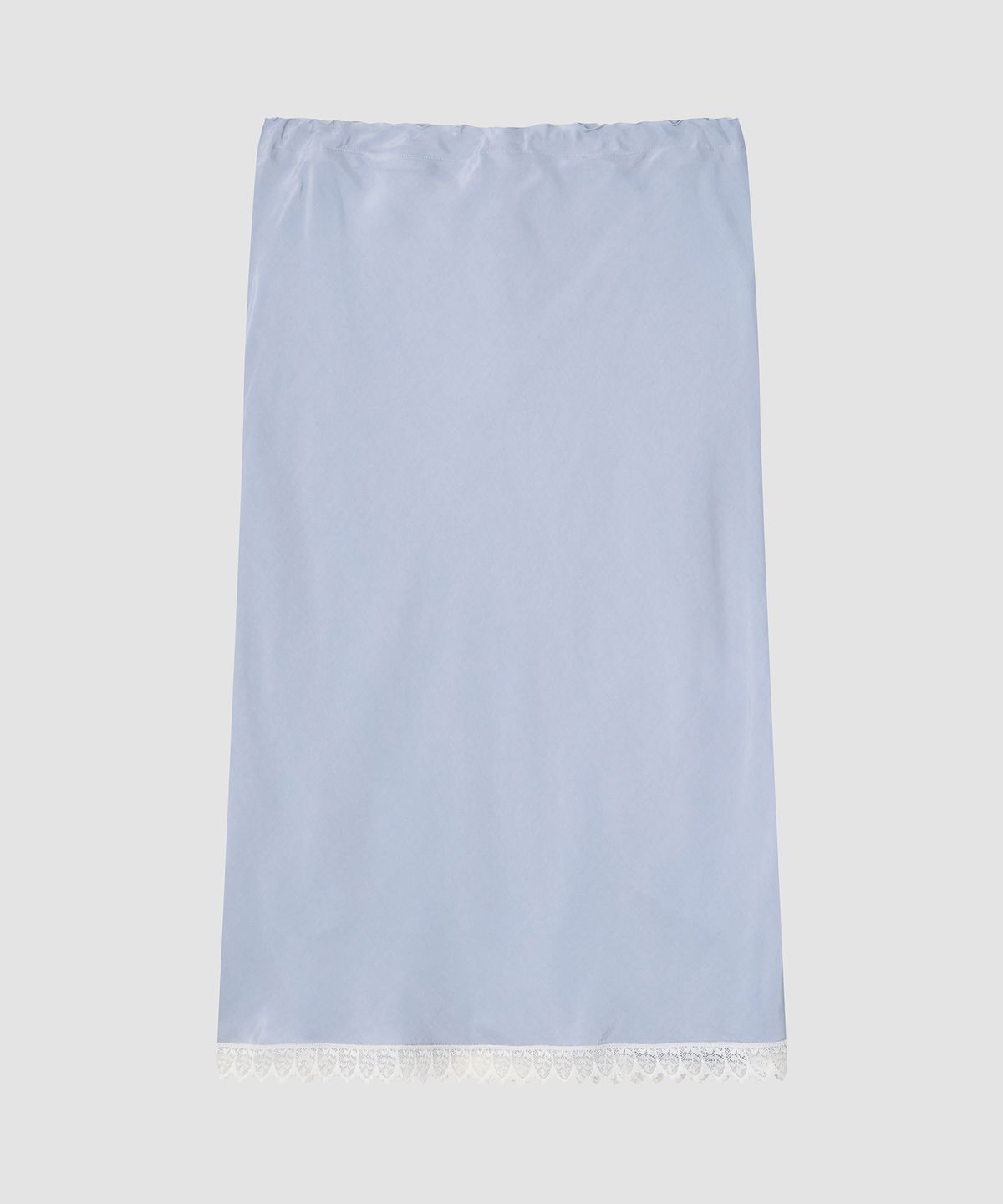 더 릴(THE LILLE) Sway Lace Midi Skirt_Skyblue