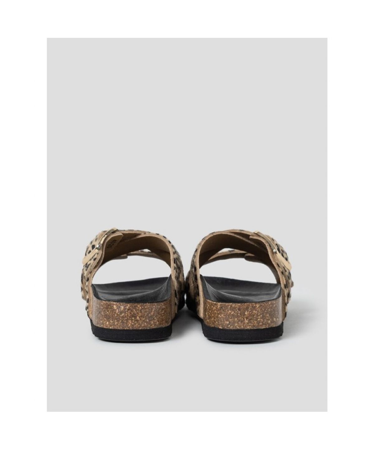 숄(SCHOLL) (WOMEN) 멀티스트랩 코르크 샌들  브라운 (HH64K2C25D)