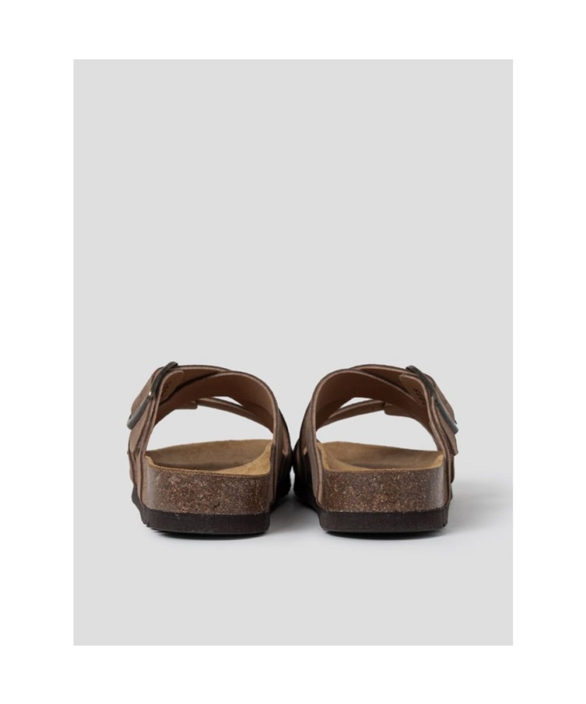 숄(SCHOLL) (WOMEN) 멀티스트랩 코르크 샌들  브라운 (HH64K2C26D)
