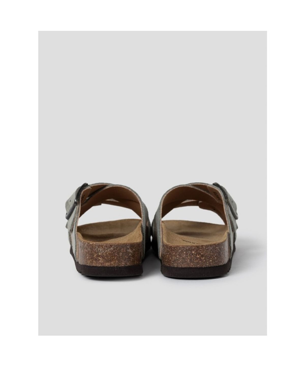 숄(SCHOLL) (WOMEN) 멀티스트랩 코르크 샌들  그린 (HH64K2C26M)