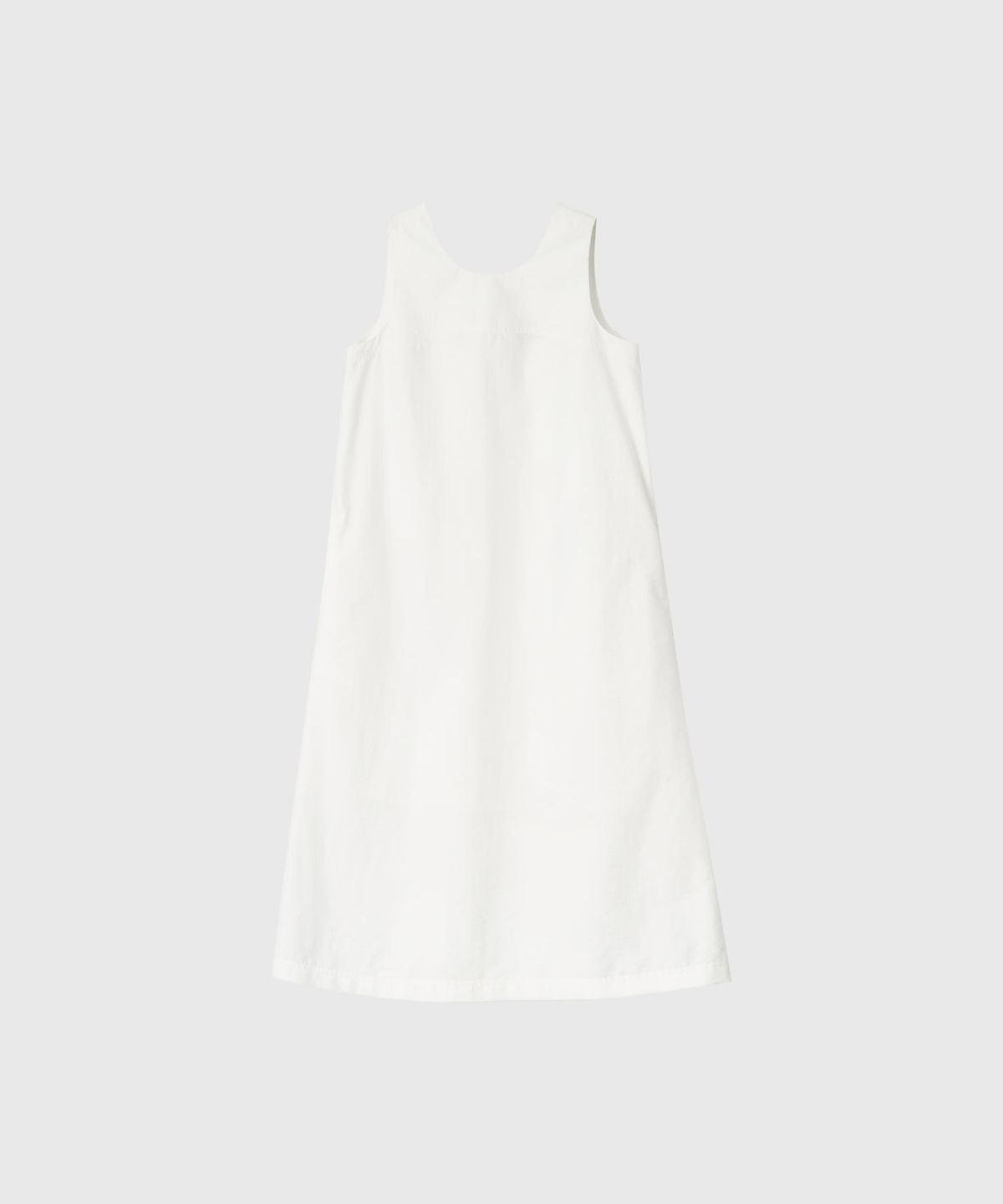룩캐스트(LOOKAST) 아이린 코튼 슬리브리스 드레스_화이트 / IRENE COTTON SLEEVELESS DRESS_WHITE