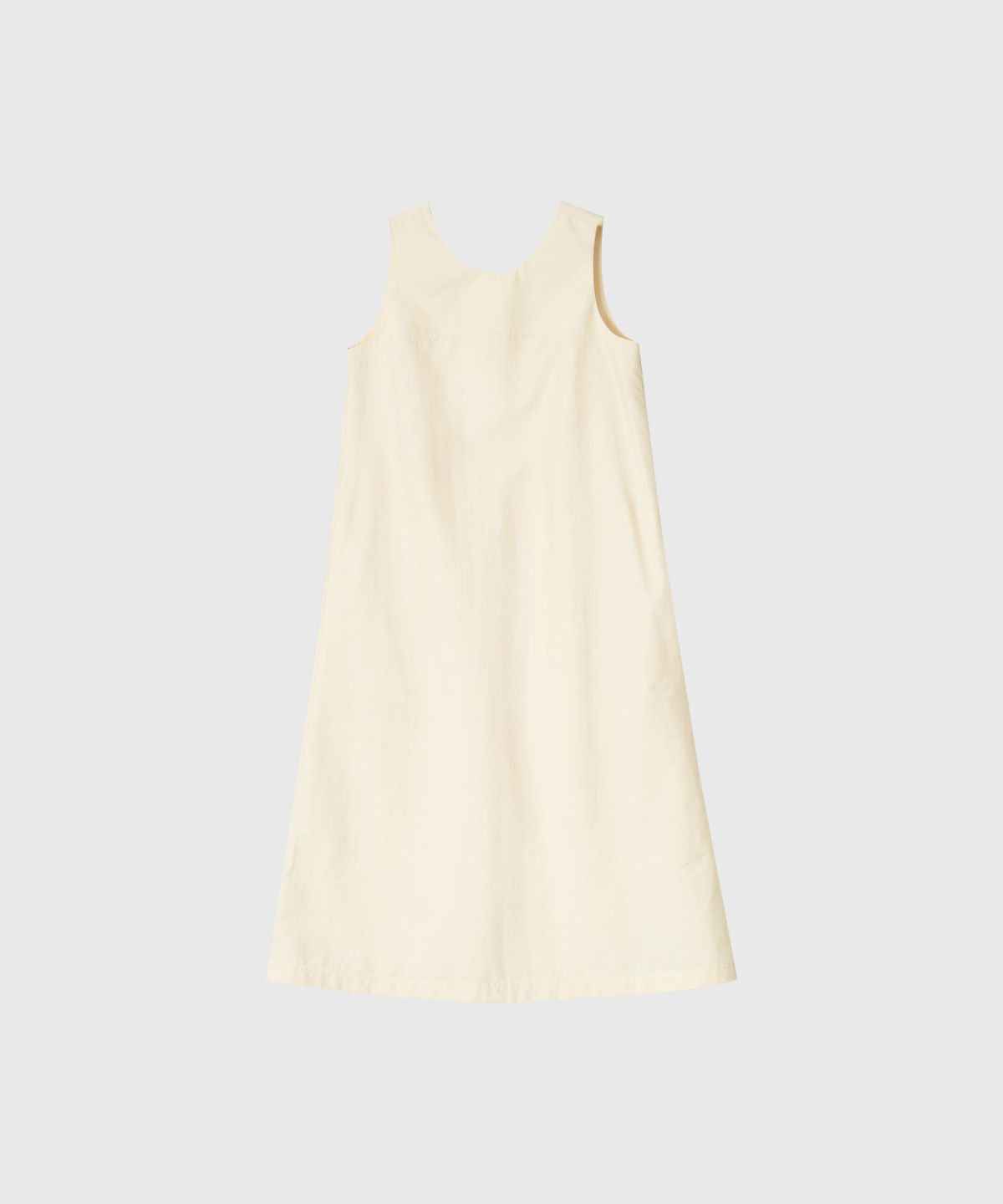 룩캐스트(LOOKAST) 아이린 코튼 슬리브리스 드레스_크림 / IRENE COTTON SLEEVELESS DRESS_CREAM