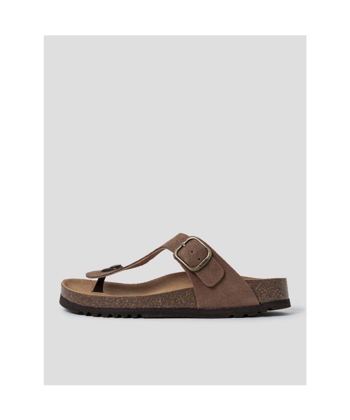 숄(SCHOLL) (WOMEN) 플립플랍 코르크 샌들  브라운 (HH64K2C33D)