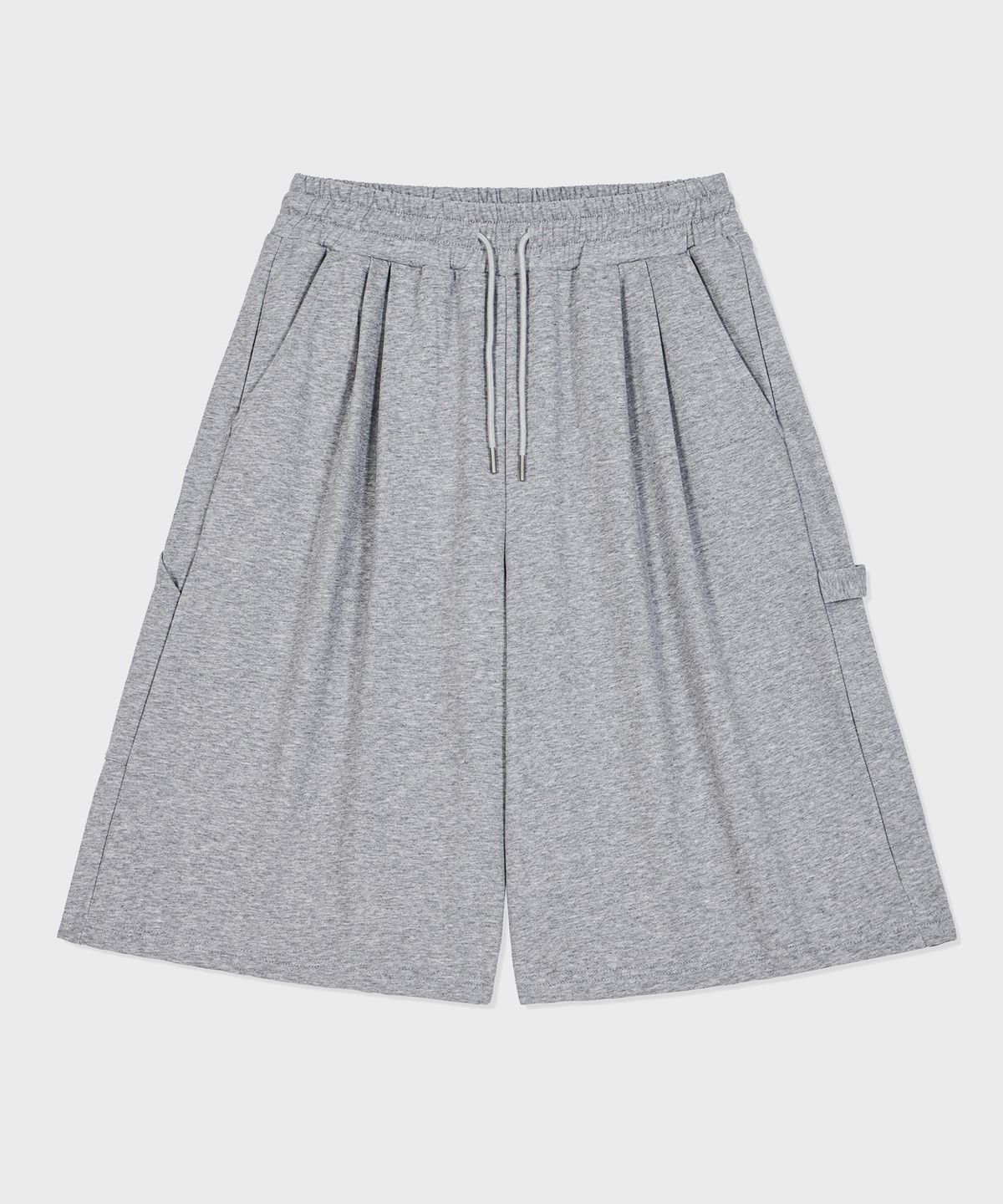 굿라이프웍스(GLW) [unisex] 버뮤다 스웨트 팬츠 멜란지
