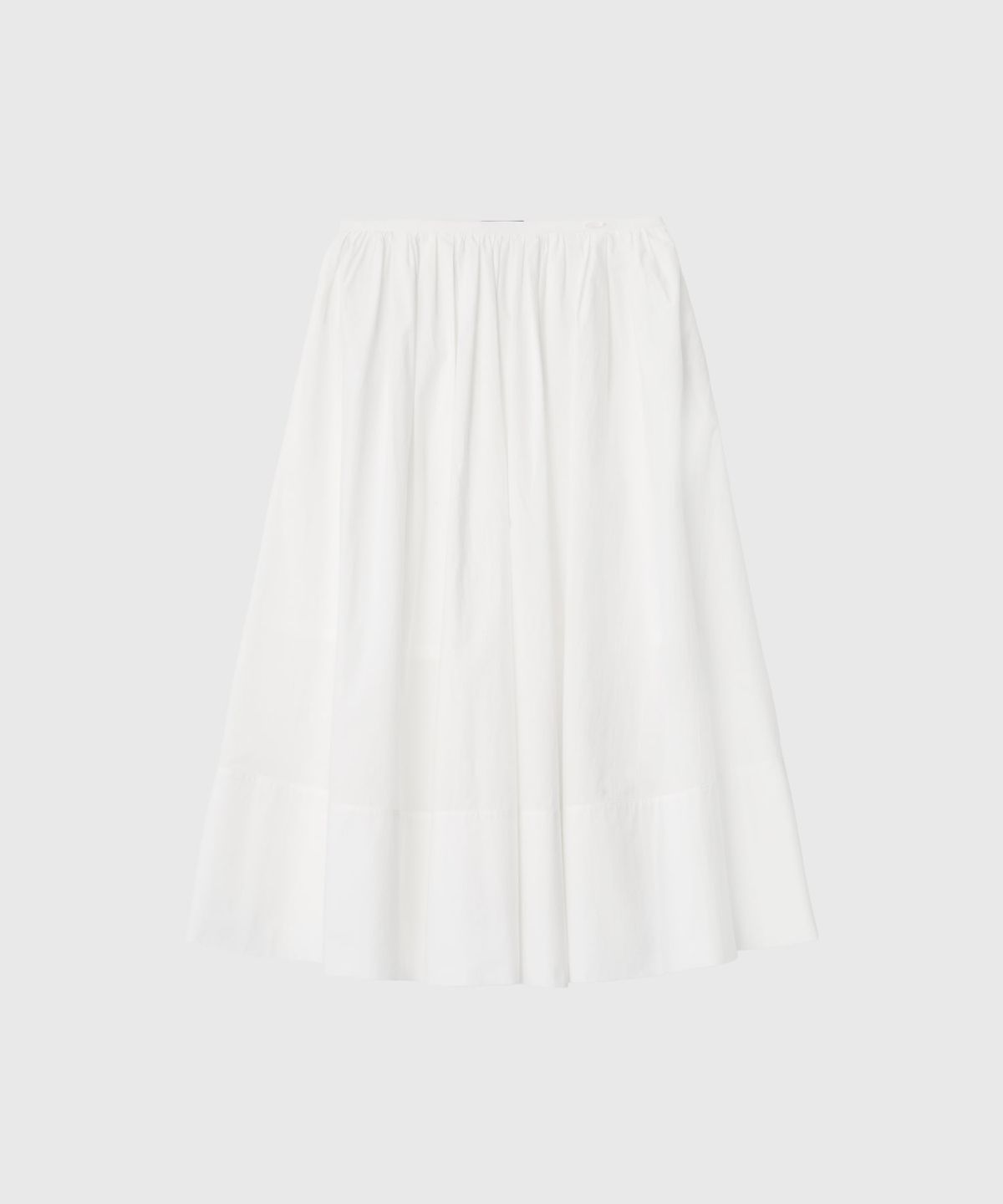 룩캐스트(LOOKAST) 리즈 코튼 플레어 롱 스커트 / LISE COTTON FLARE LONG SKIRT_2colors