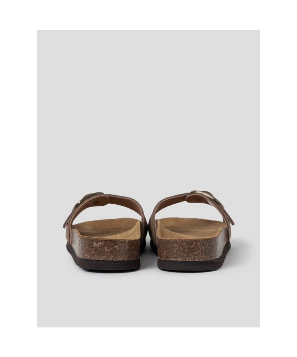 숄(SCHOLL) (WOMEN) 원스트랩 코르크 샌들  브라운 (HH64K2C41D)