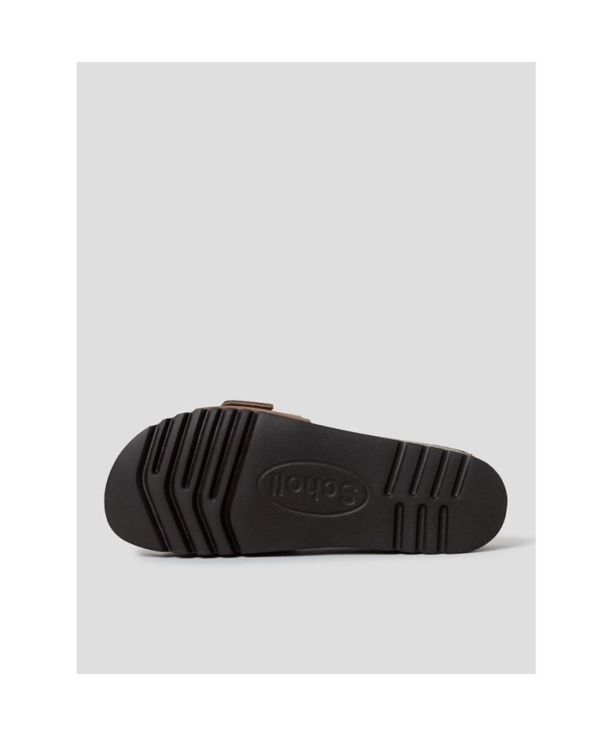 숄(SCHOLL) (WOMEN) 원스트랩 코르크 샌들  브라운 (HH64K2C41D)