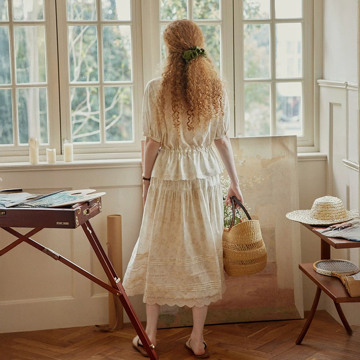 프라우드 마리(PROUD MARY) PM_Feminine floral skirt