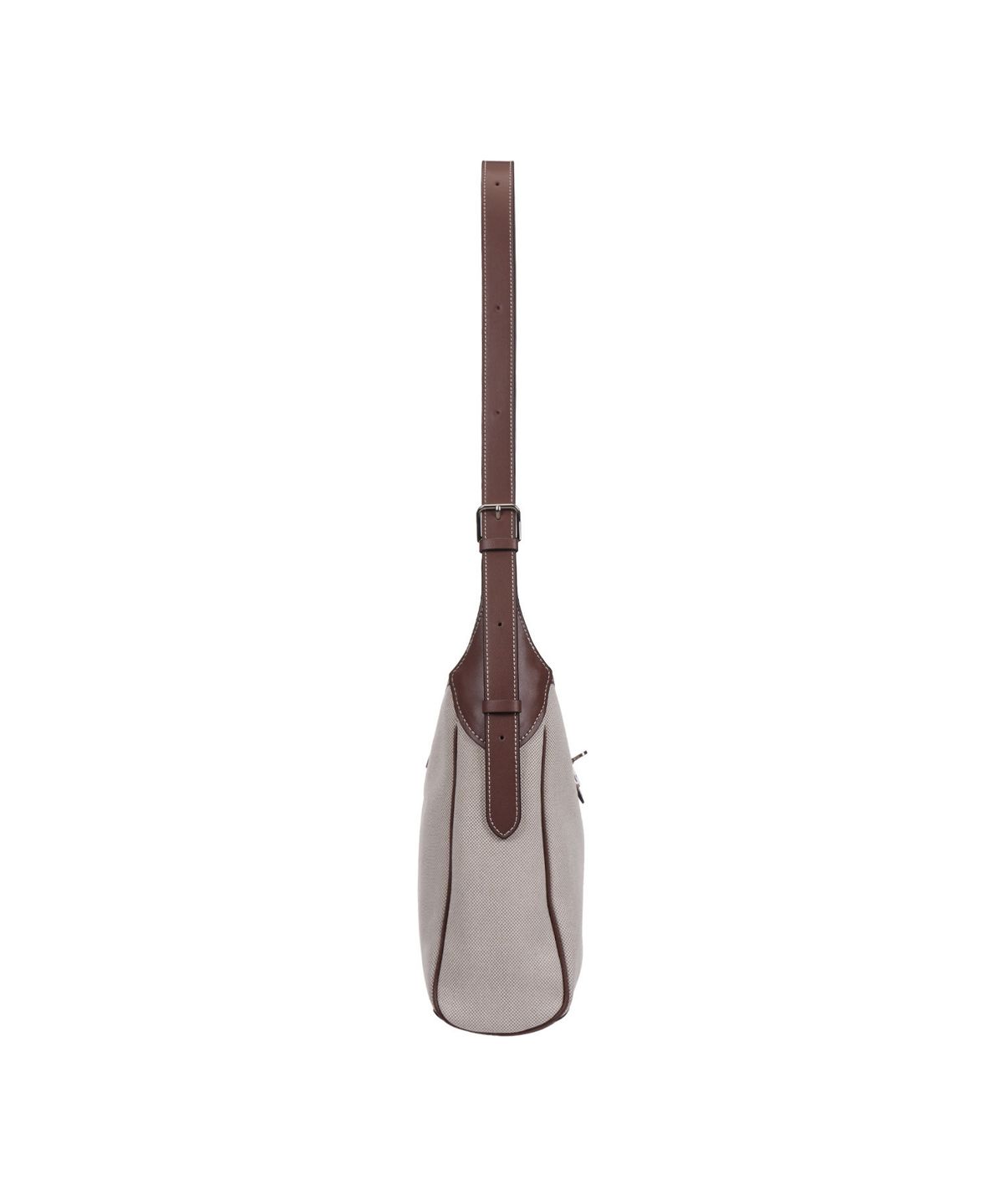 분크(VUNQUE) Festone Anyway Shoulder M (페스토네 애니웨이 숄더 미듐) Chestnut Brown