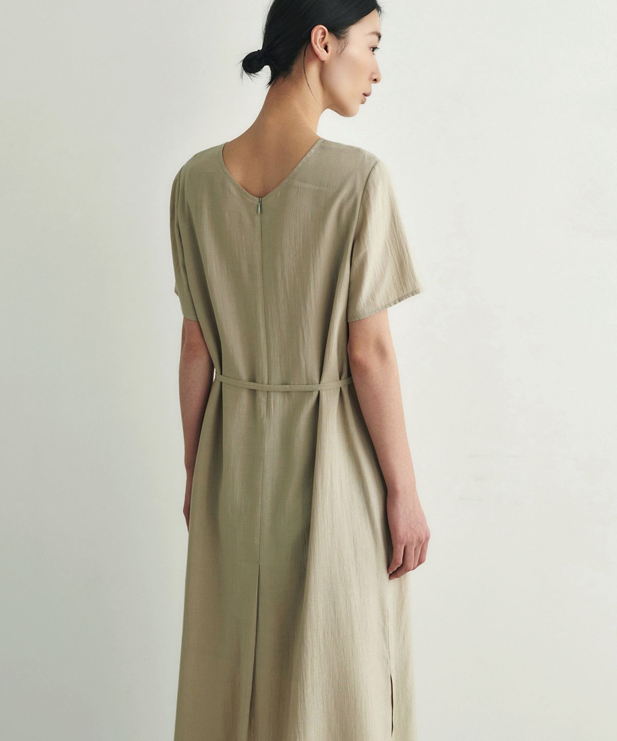 앳모어(ATMORE) 마린 루즈 롱 드레스 (olive)