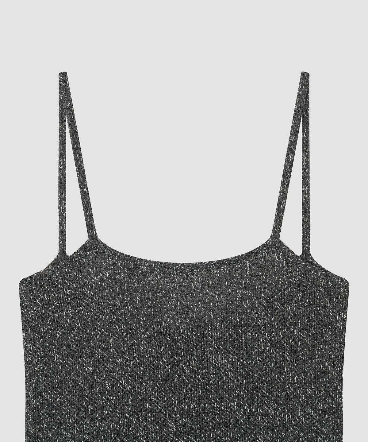 더 릴(THE LILLE) Rest Pocket Sleeveless Knit_Charcoal