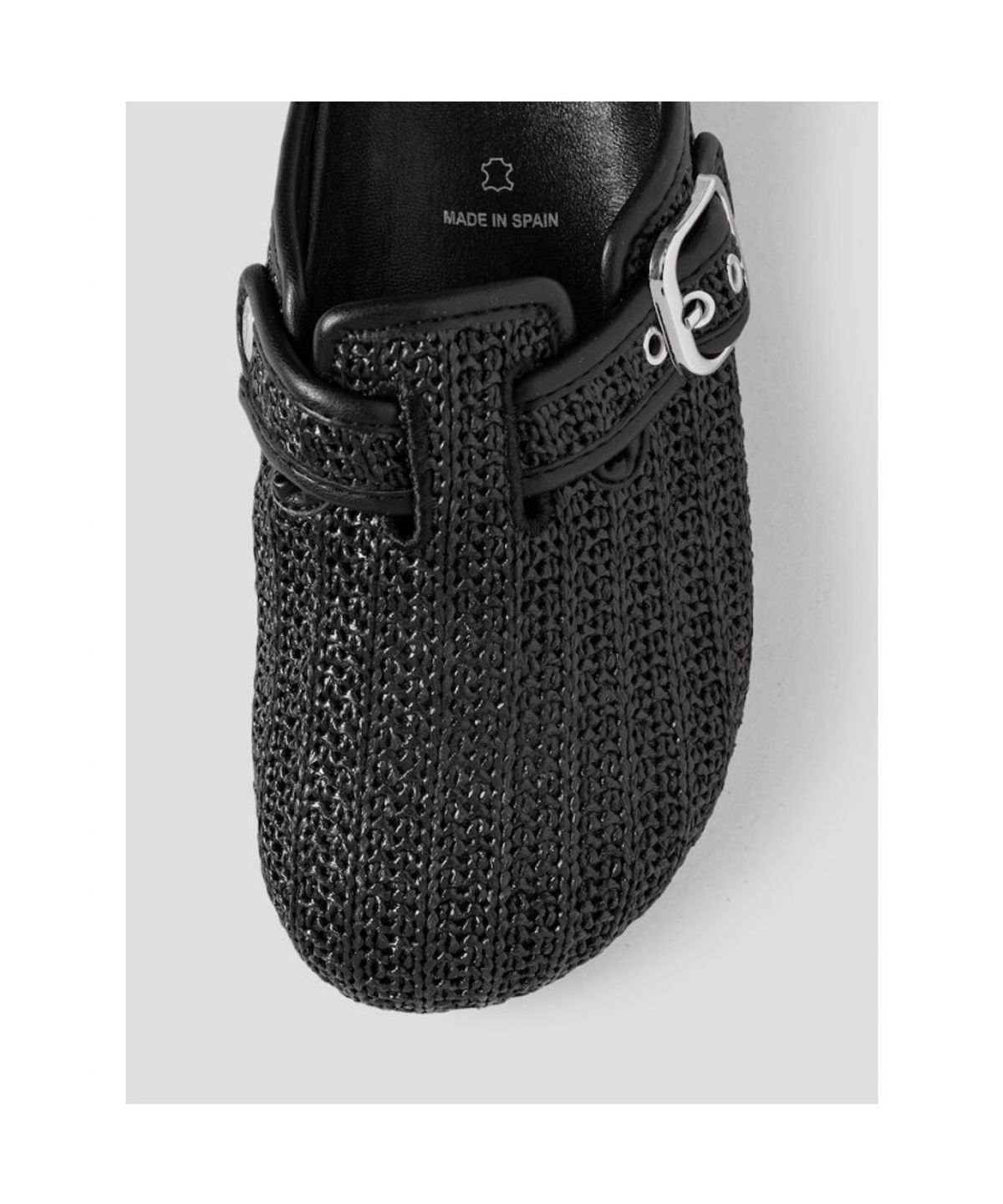 숄(SCHOLL) (WOMEN) 라피아 코르크 크로그  애쉬 (HH64K2C814)