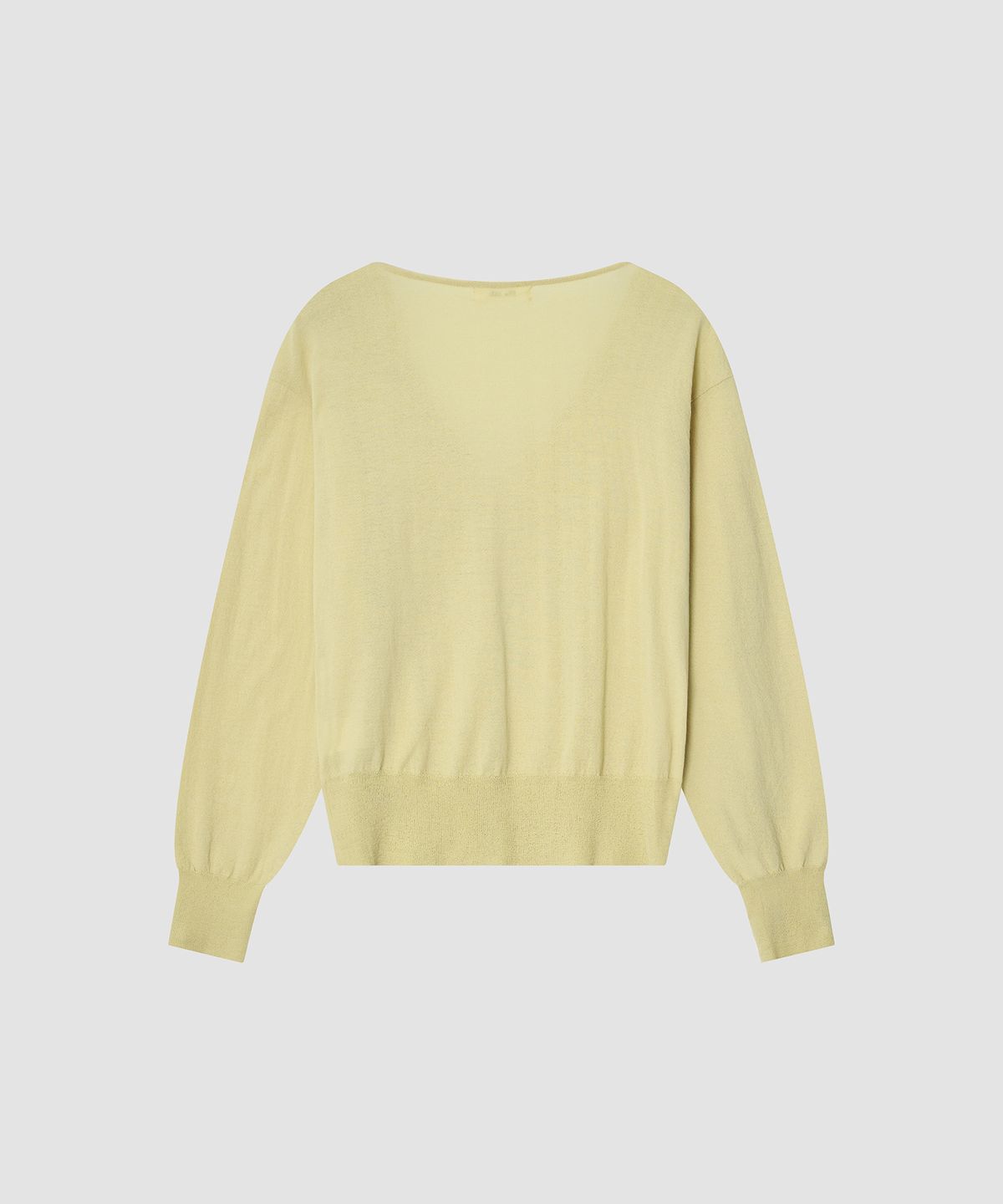 더 릴(THE LILLE) Even Layered Cardigan_Lime