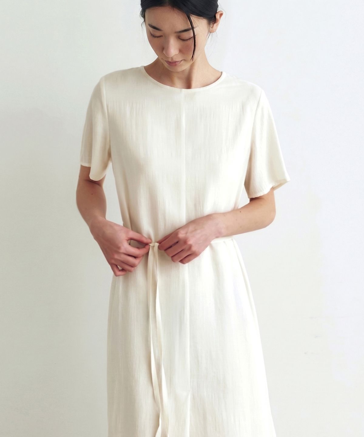 앳모어(ATMORE) 마린 루즈 롱 드레스 (ivory)