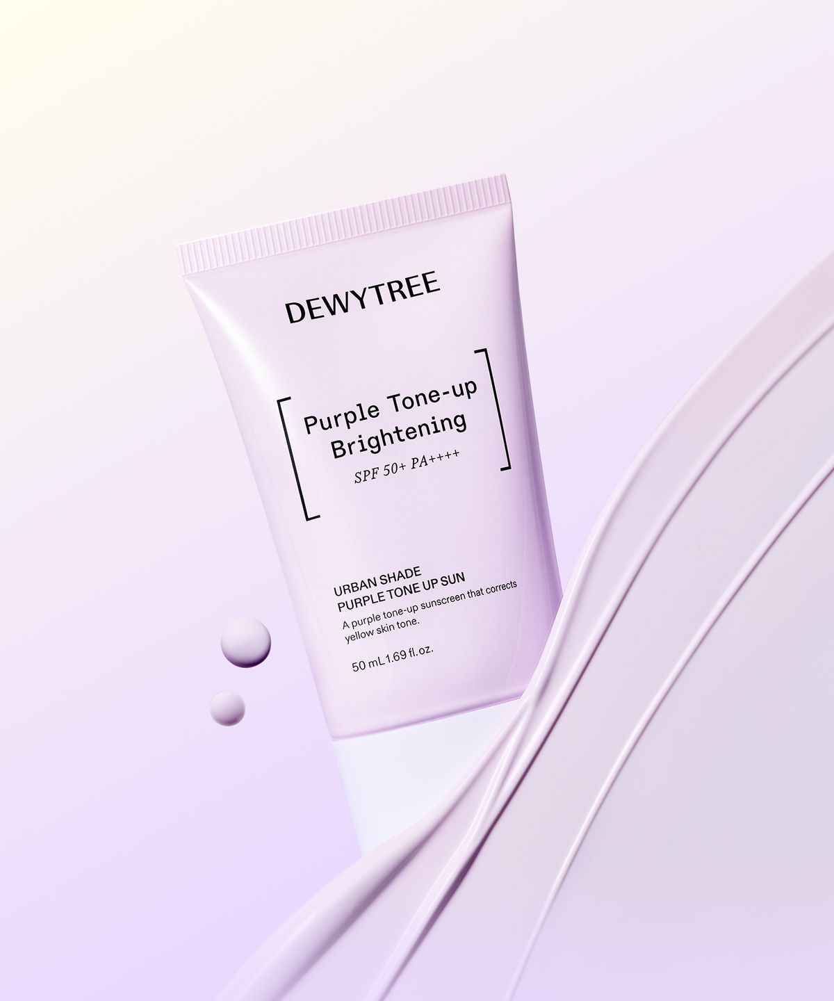 듀이트리(DEWYTREE) 어반 쉐이드 퍼플 톤업 선 50ml SPF50+PA++++