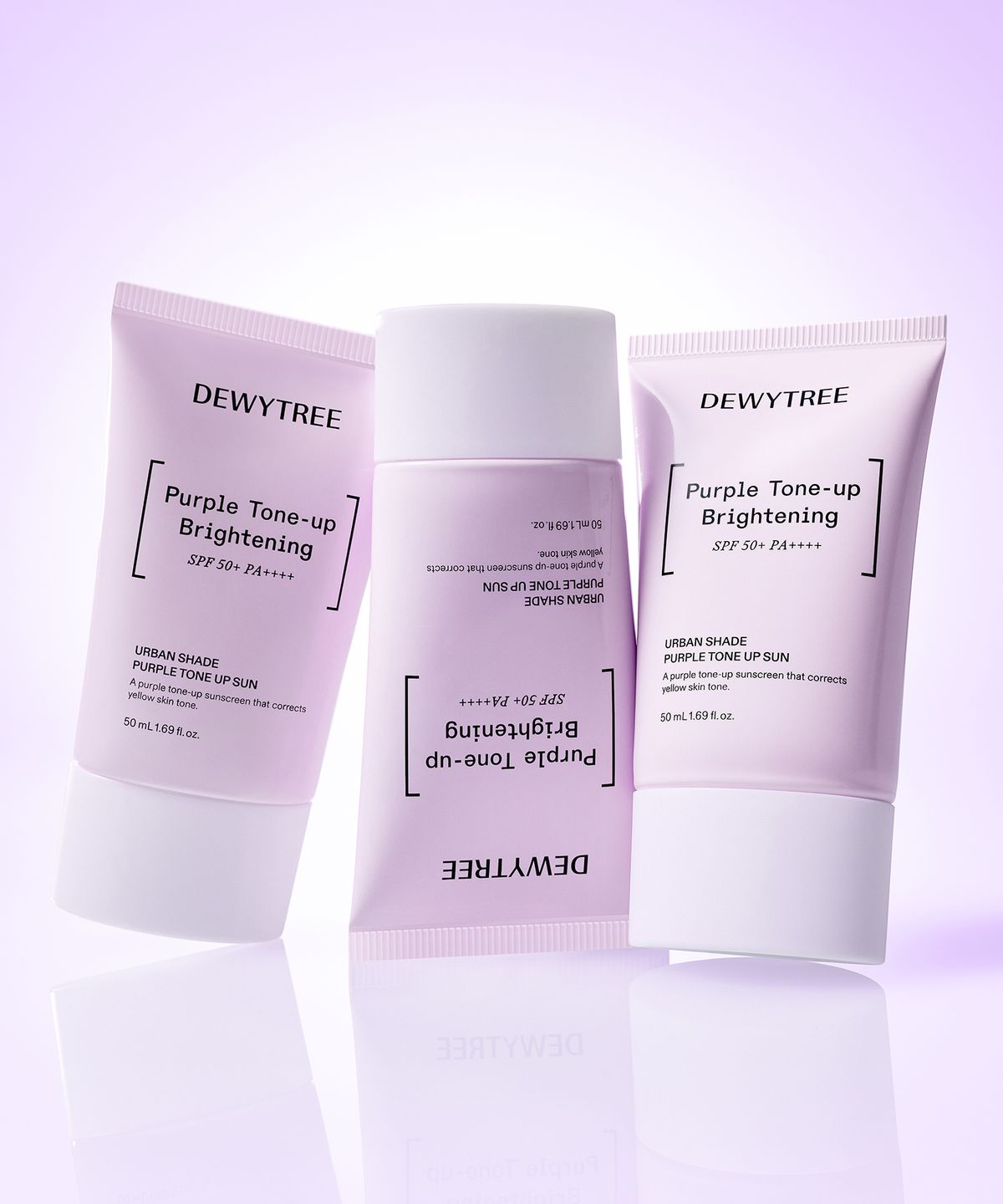 듀이트리(DEWYTREE) 어반 쉐이드 퍼플 톤업 선 50ml SPF50+PA++++