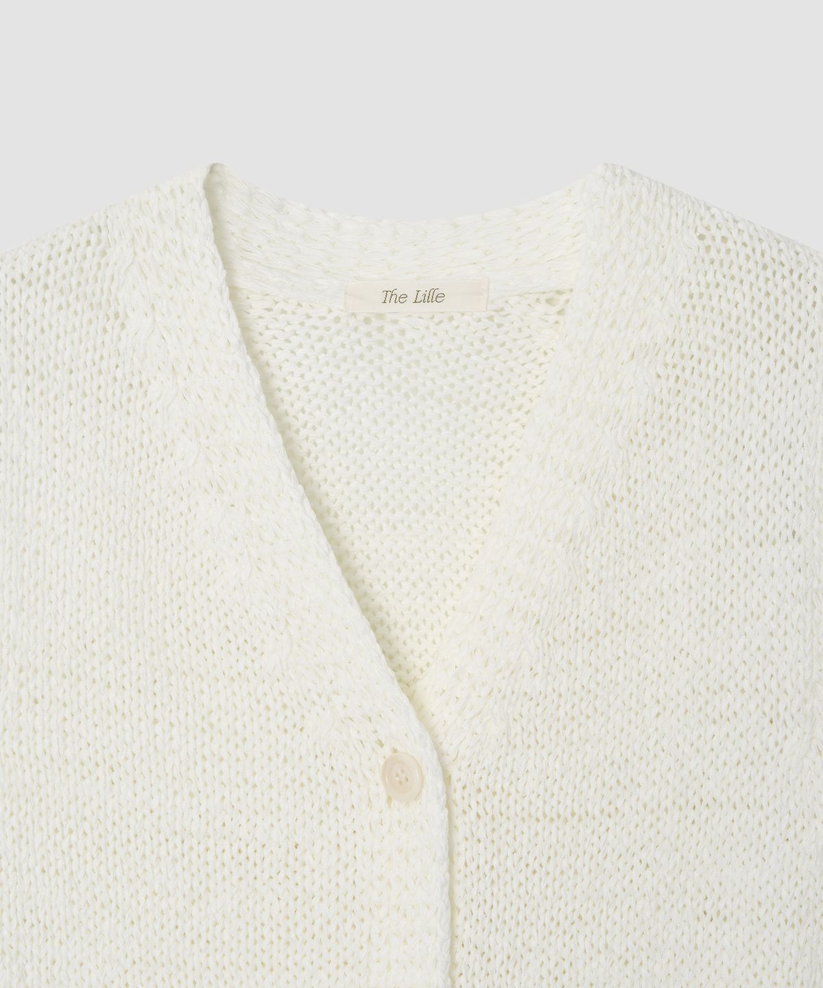 더 릴(THE LILLE) Bryn Knit Vest One-piece_Ivory