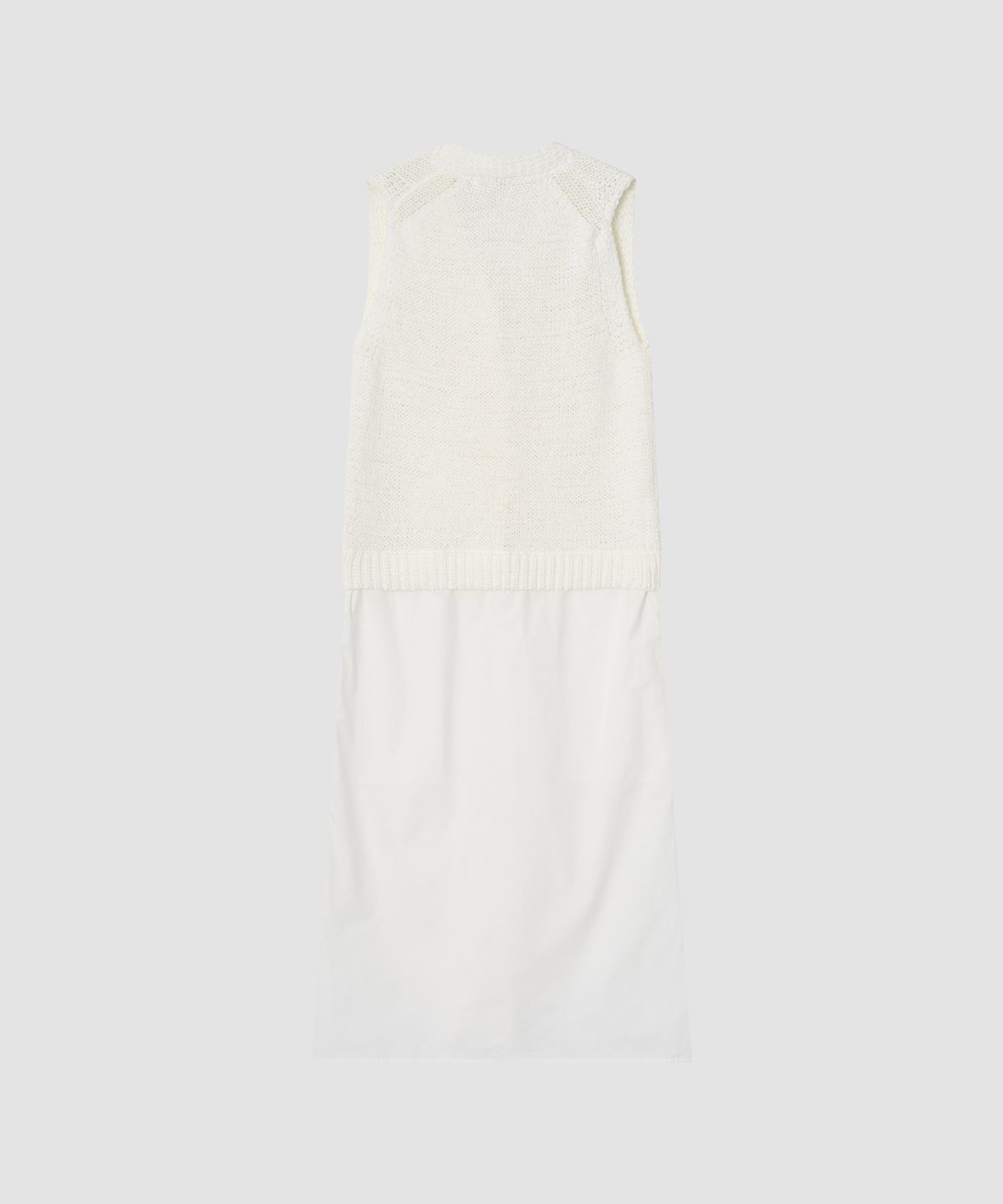 더 릴(THE LILLE) Bryn Knit Vest One-piece_Ivory