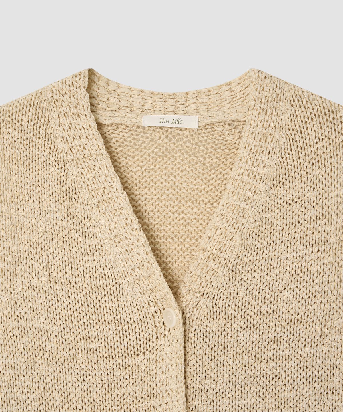 더 릴(THE LILLE) Bryn Knit Vest One-piece_Beige