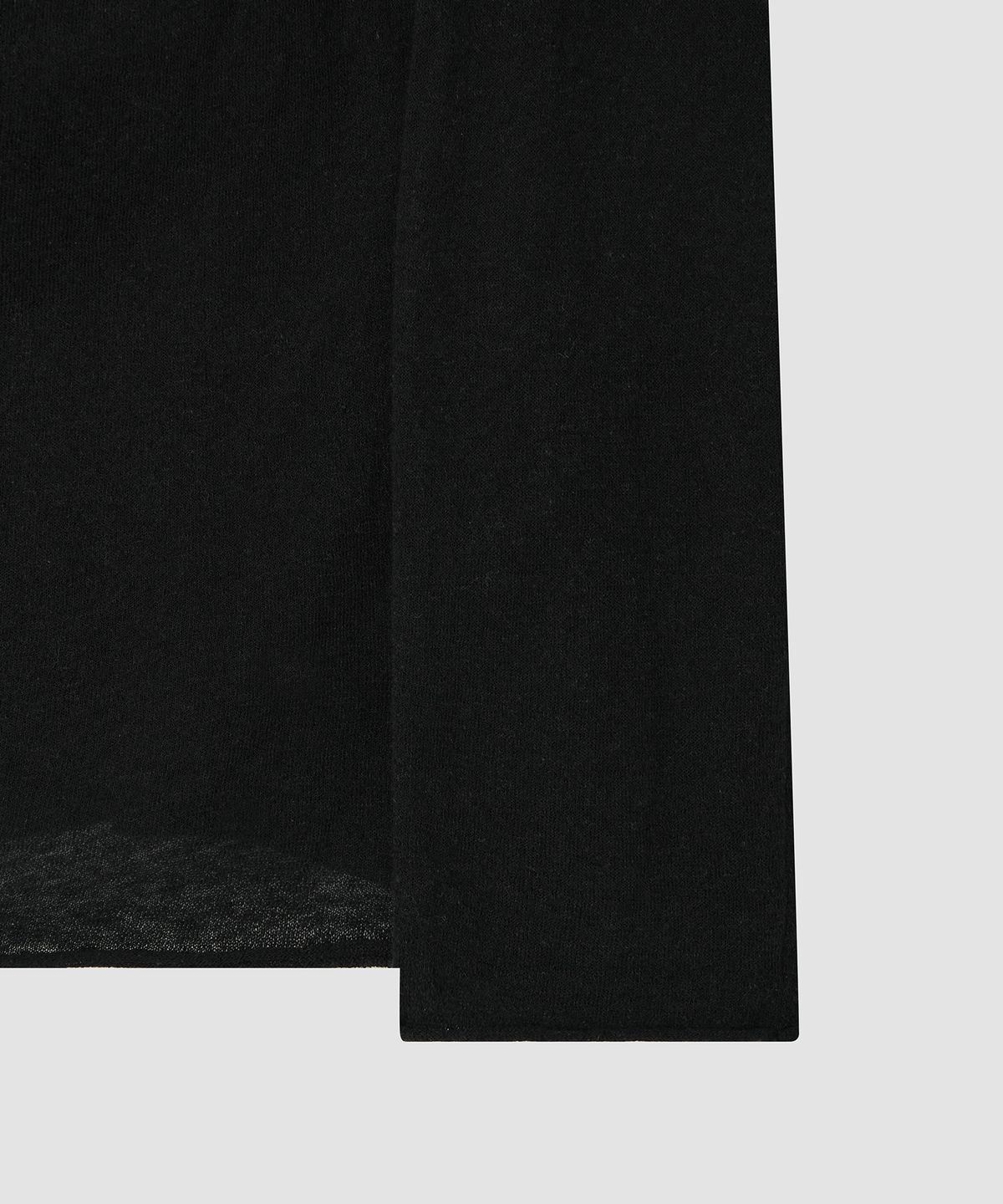 더 릴(THE LILLE) Low Drape Summer Knit_Black