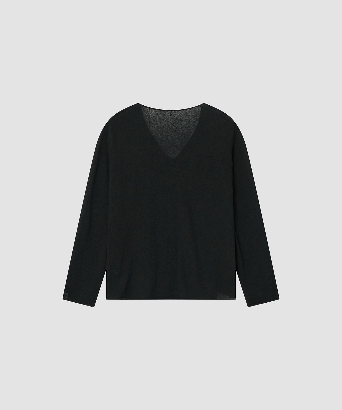 더 릴(THE LILLE) Low Drape Summer Knit_Black