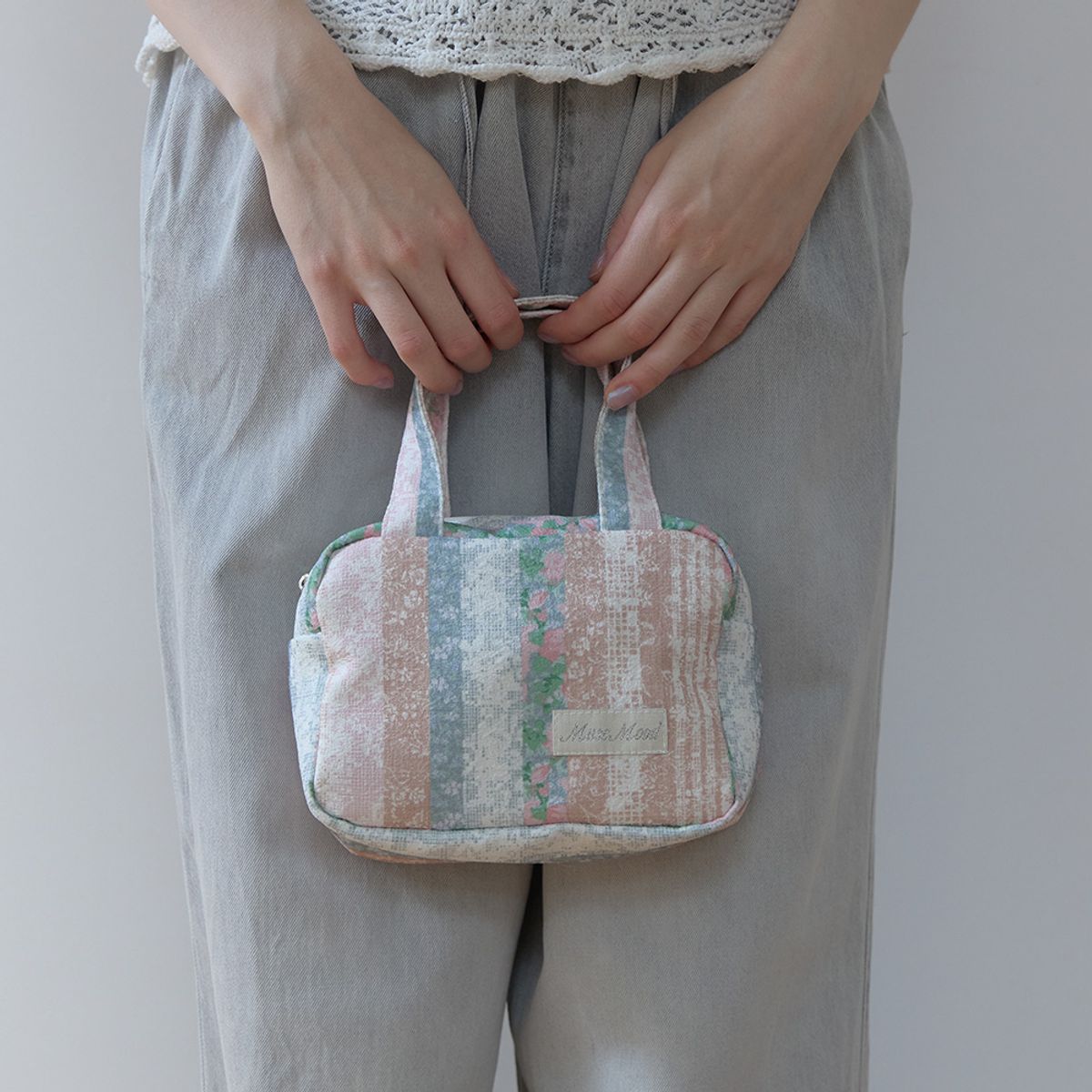 뮤즈무드(MUSEMOOD) Rose Lace Mini Bag (미니백)