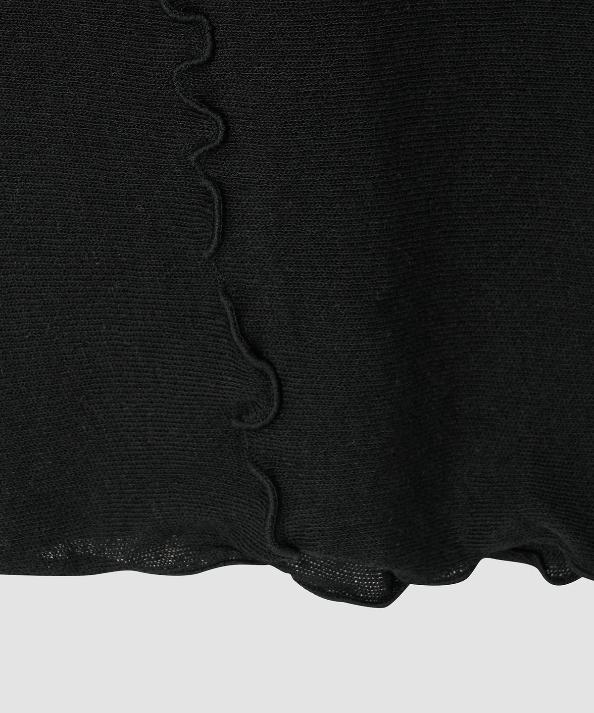 더 릴(THE LILLE) Letter Line Knit Skirt_Navy