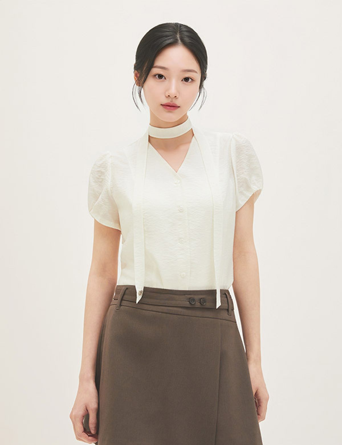 로엠(ROEM) 벨티드 랩 치마바지 RMTWG25RT1