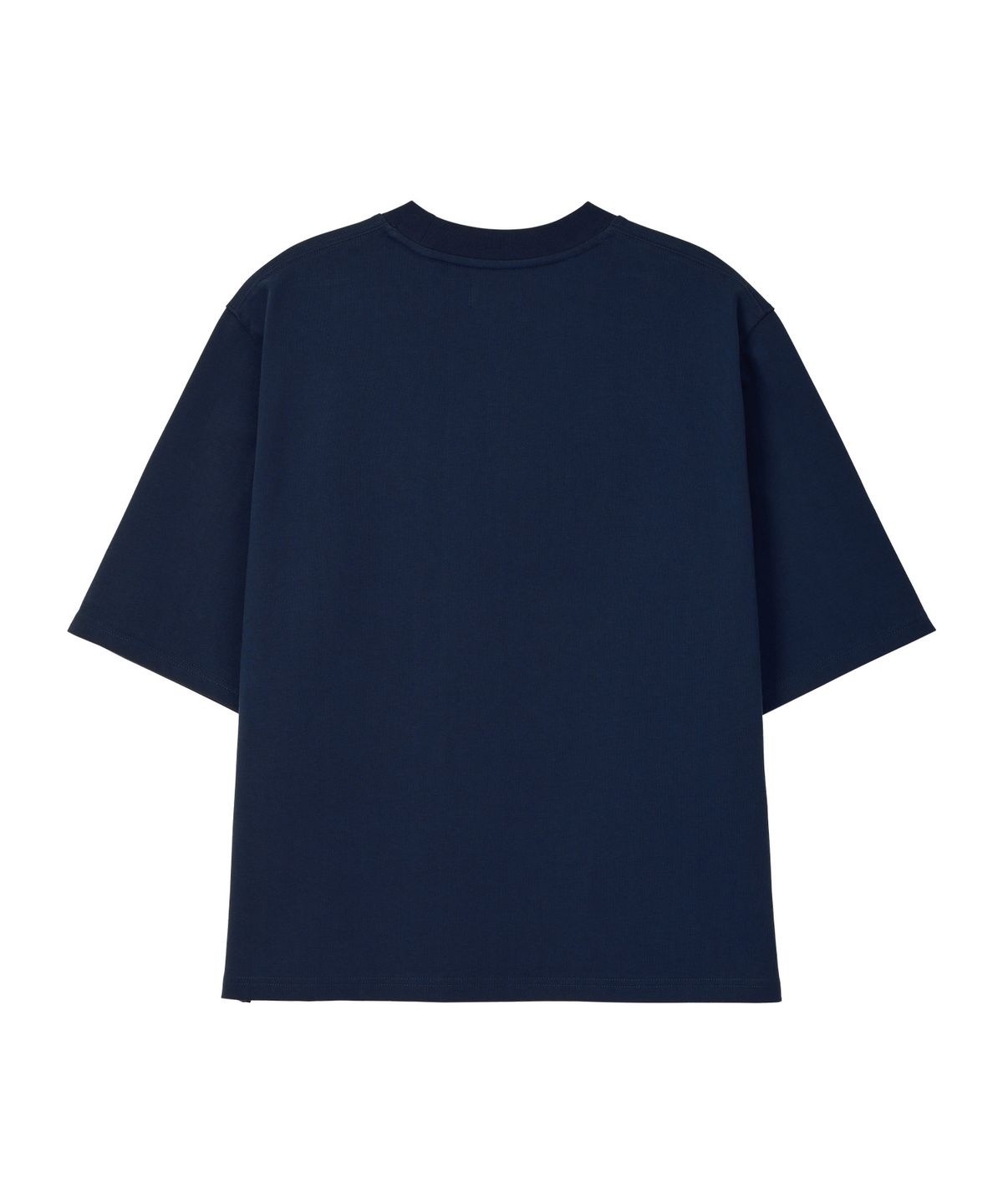 노앙(NOHANT) LONELY/LOVELY STRUCTURED T-SHIRT NAVY