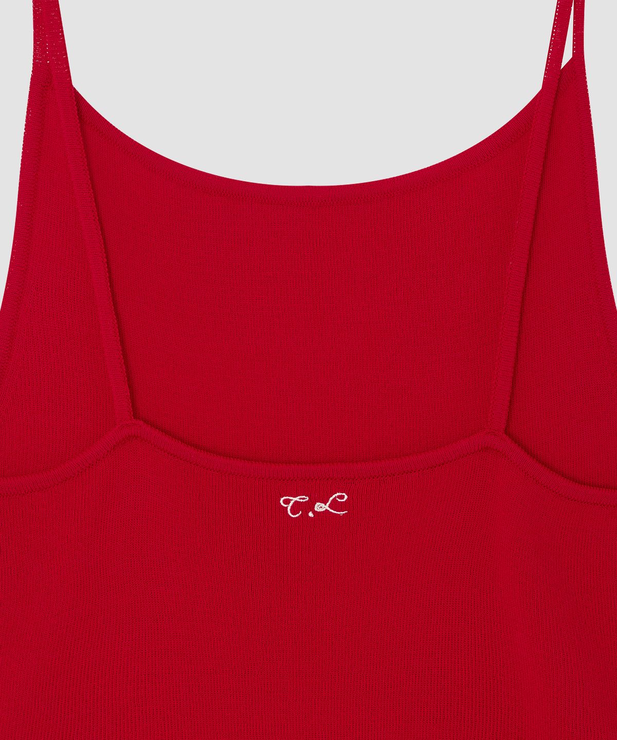 더 릴(THE LILLE) We Summer Knit Sleeveless_Red