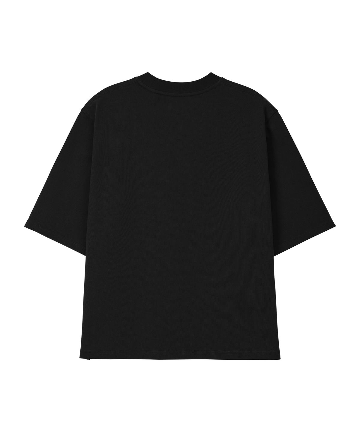 노앙(NOHANT) LONELY/LOVELY STRUCTURED T-SHIRT BLACK