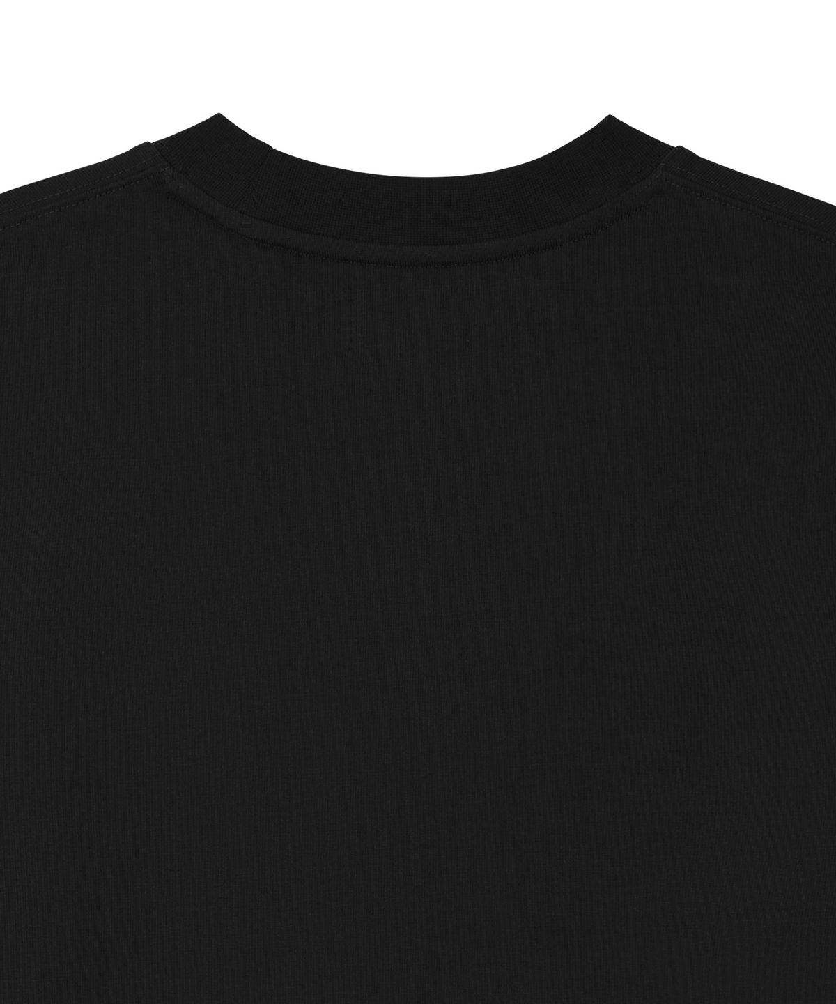 노앙(NOHANT) LONELY/LOVELY STRUCTURED T-SHIRT BLACK