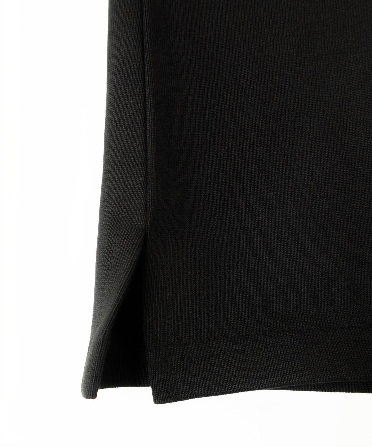 노앙(NOHANT) LONELY/LOVELY STRUCTURED T-SHIRT BLACK