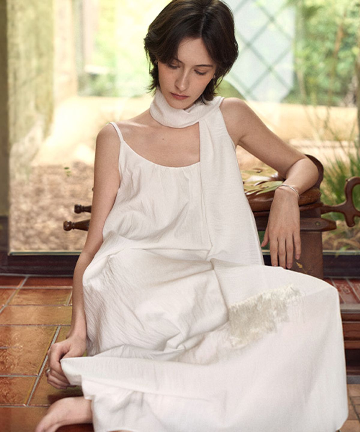 안젤로비안코(ANGELO BIANCO) Jane dress_WHITE