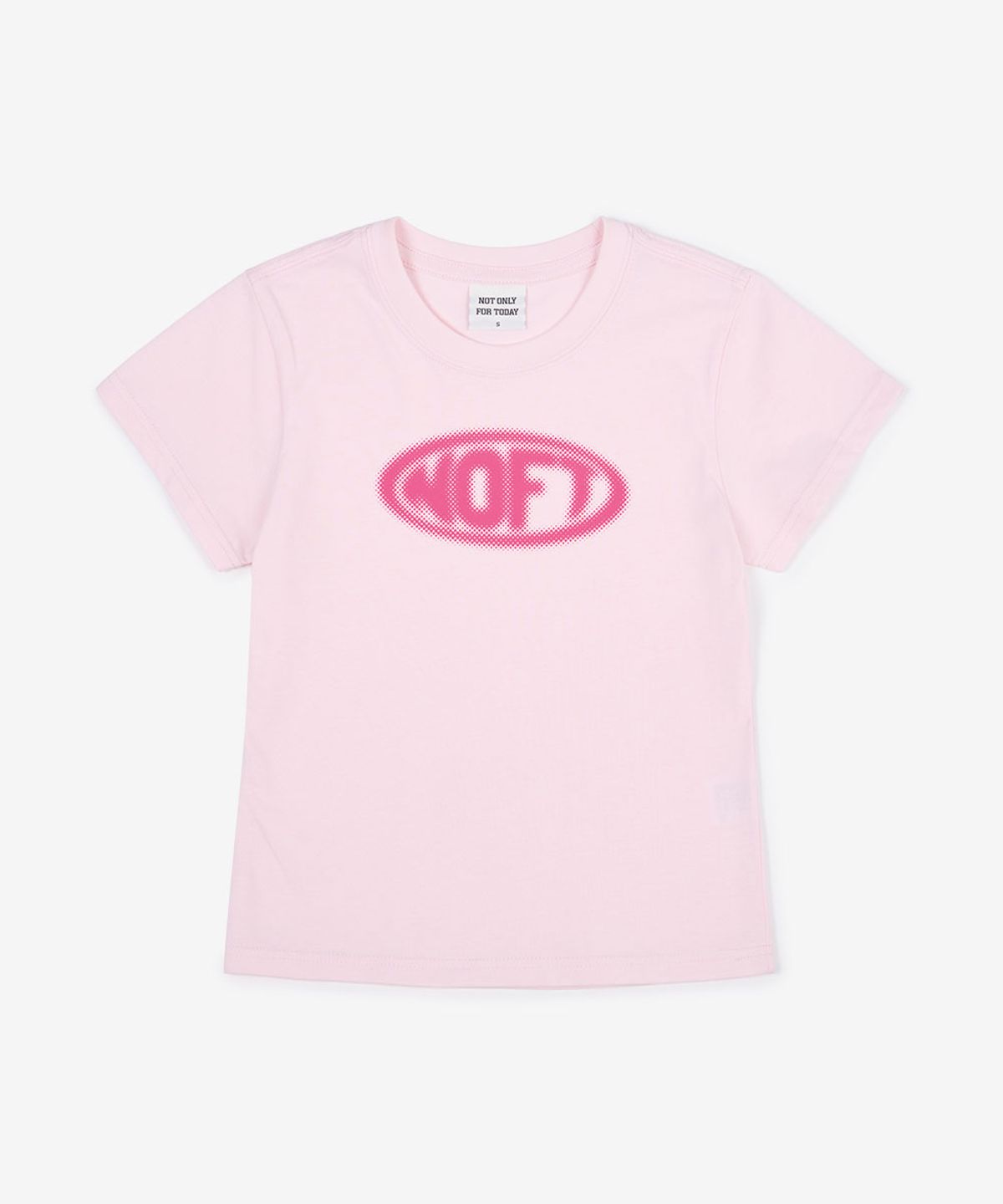 낫온리포투데이(NOT ONLY FOR TODAY) 우먼즈 오벌 NOFT 반소매 티셔츠 (3Color)