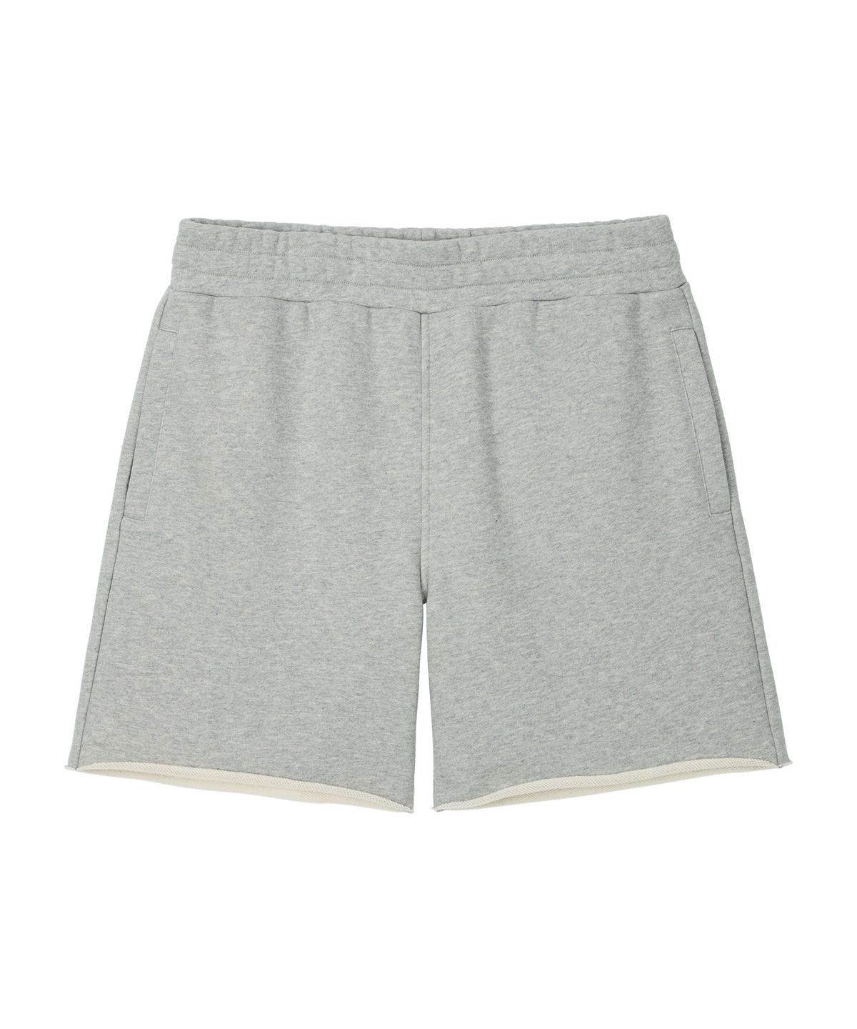 노앙(NOHANT) COLLEGE LOGO SWEAT SHORTS GRAY