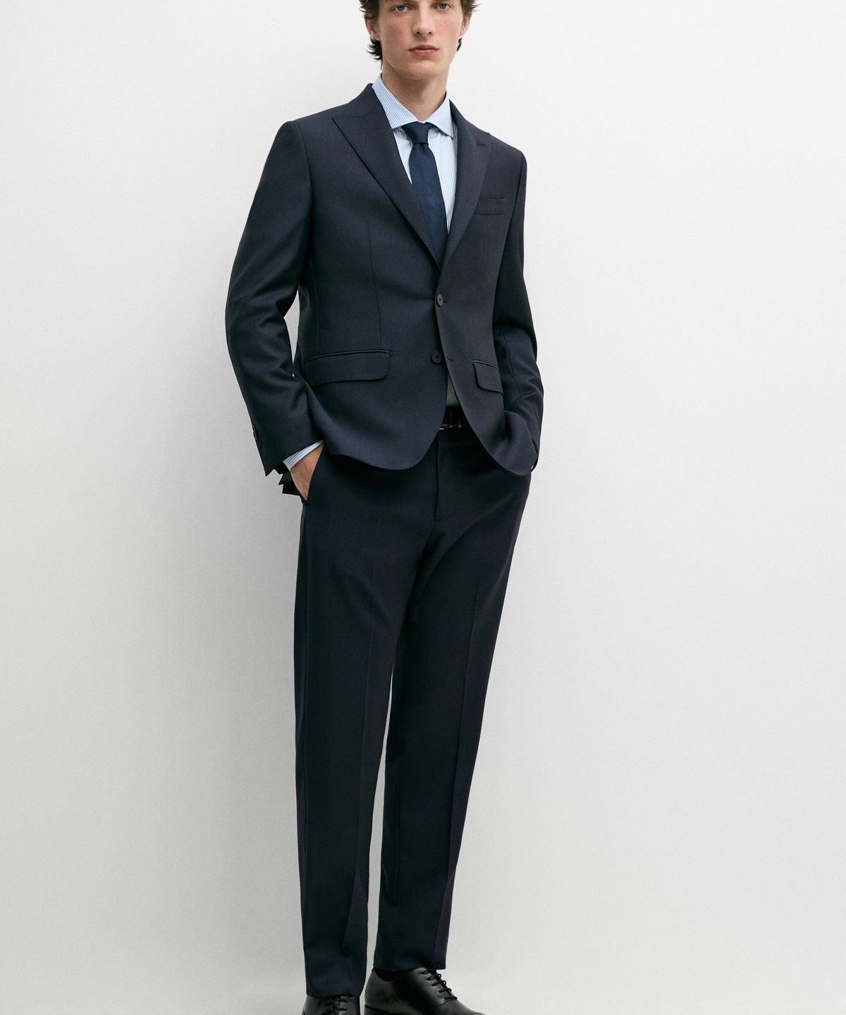마시모두띠(MASSIMO DUTTI) 100% 울 수트 블레이저