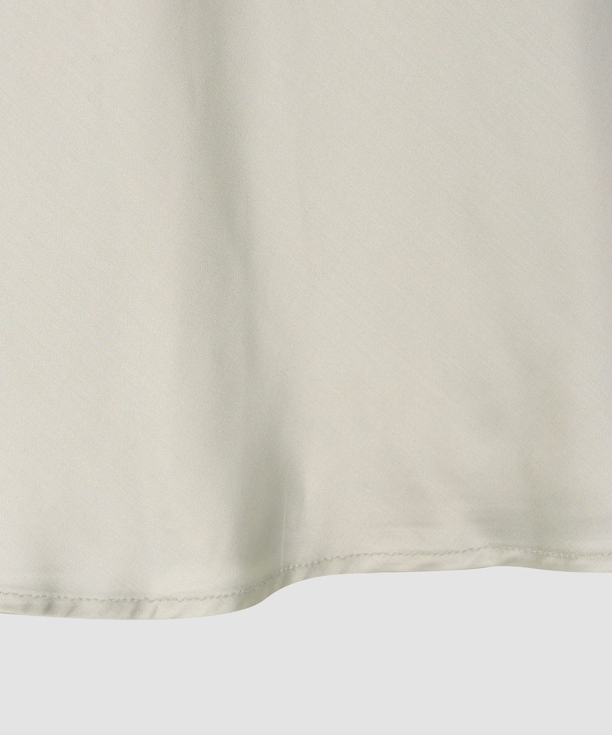 더 릴(THE LILLE) Plain Midi Satin Dress_Silver Gray