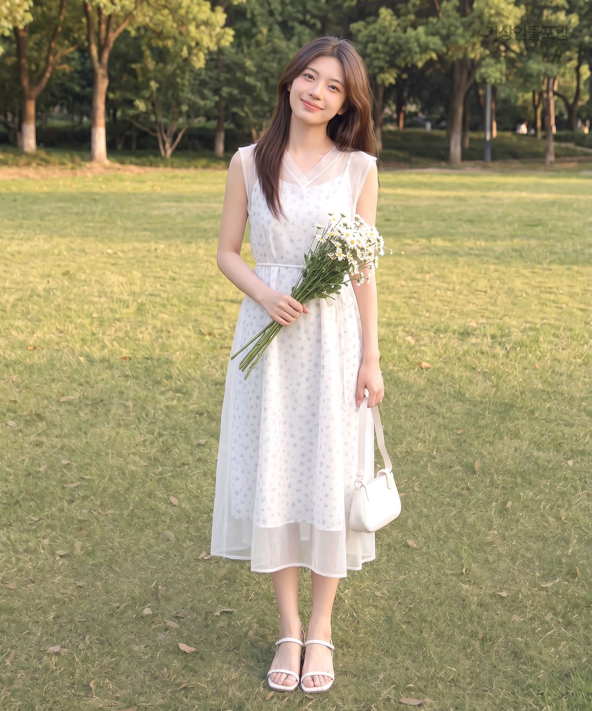 로엠(ROEM) 시스루 레이어드 롱원피스 RMOWG25R13
