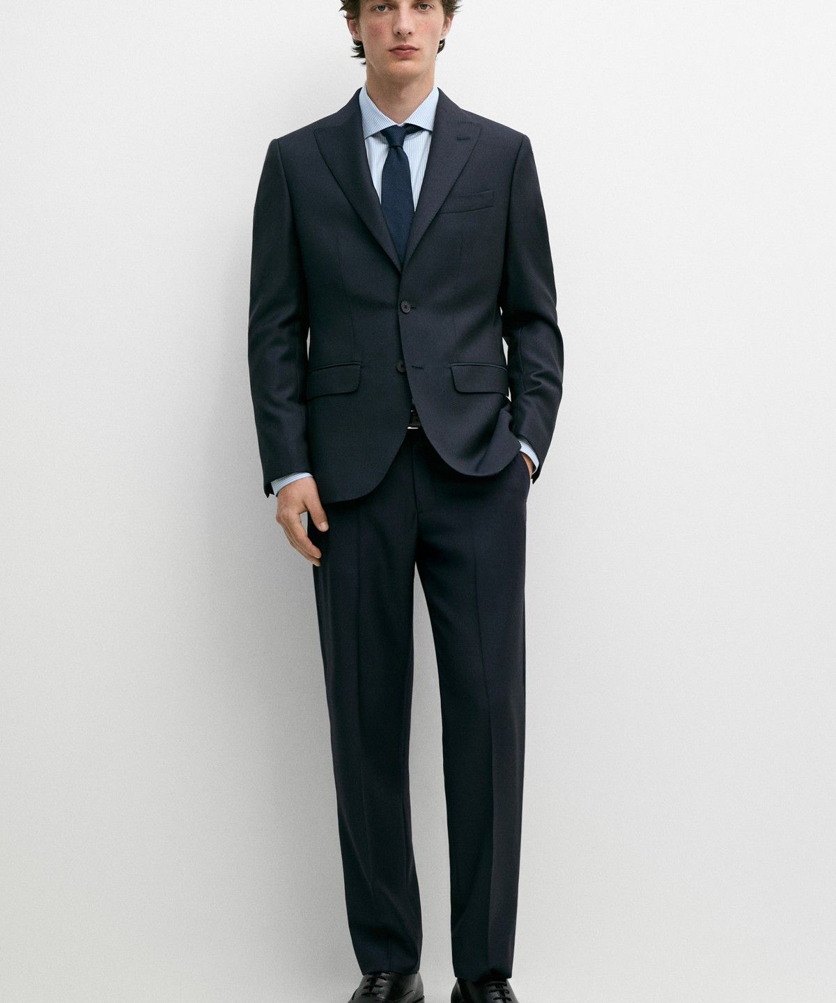 마시모두띠(MASSIMO DUTTI) 100% 울 수트 팬츠