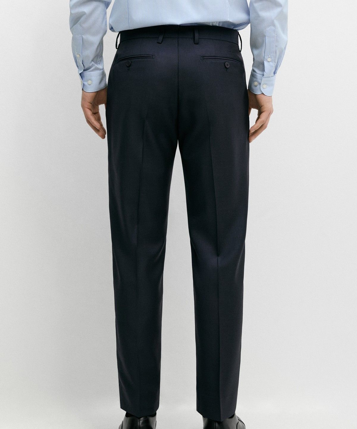 마시모두띠(MASSIMO DUTTI) 100% 울 수트 팬츠
