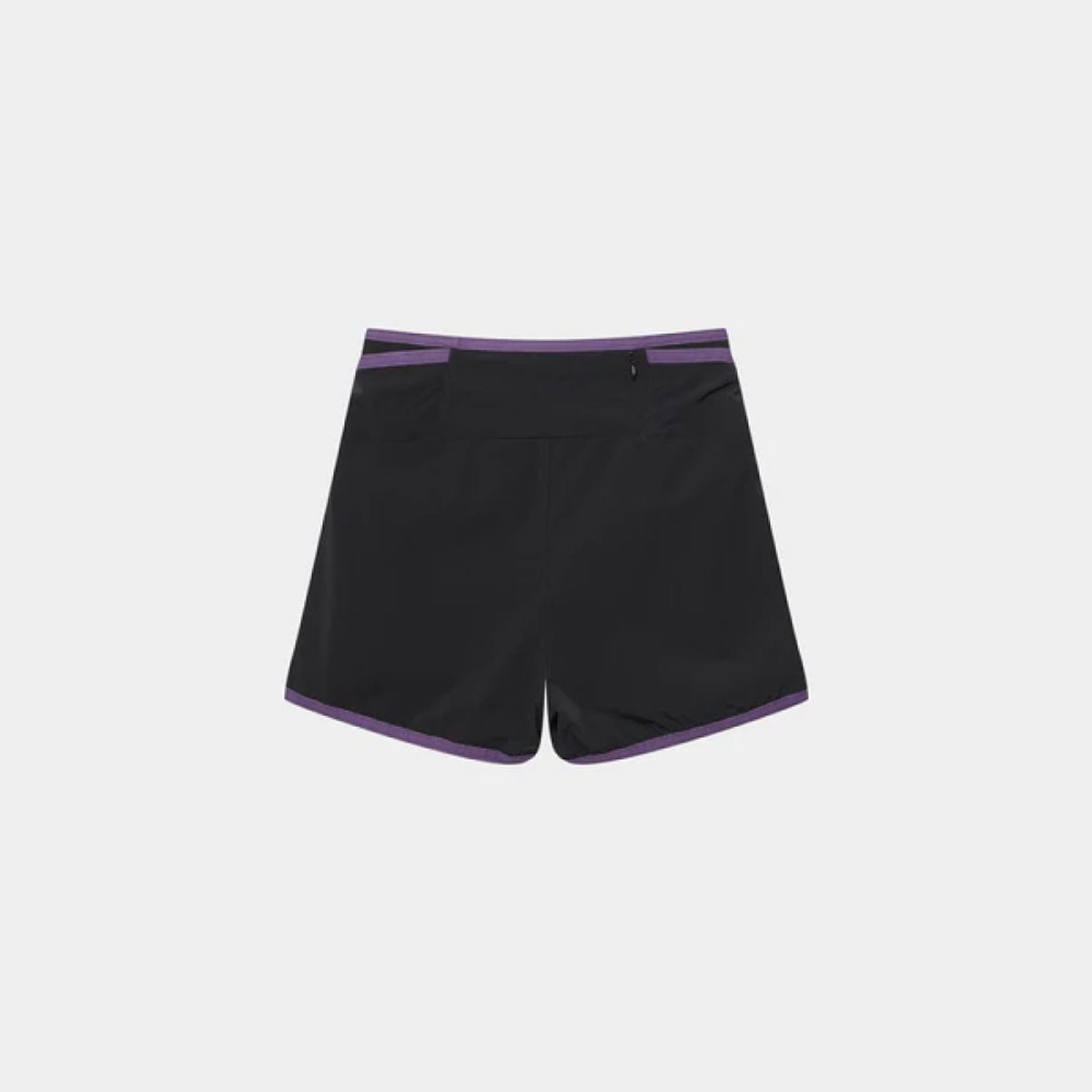 카페 드 사이클리스트(CAFE DU CYCLISTE) 로리안 액티브 러닝 2 in 1 쇼츠 블랙 퍼플 여성