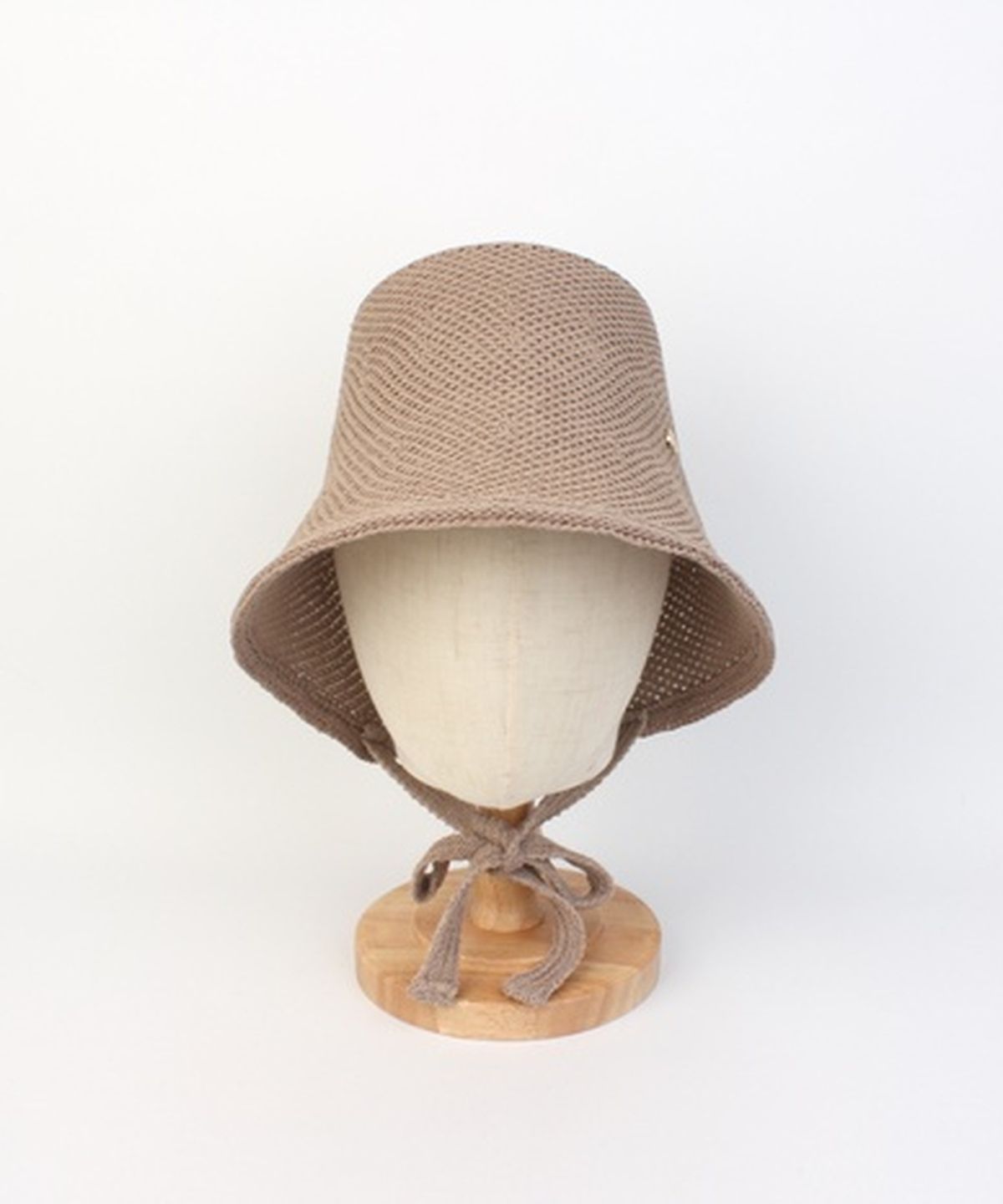 유니버셜 케미스트리(UNIVERSAL CHEMISTRY) Summer Logo Brown Bonnet Hat 보닛햇