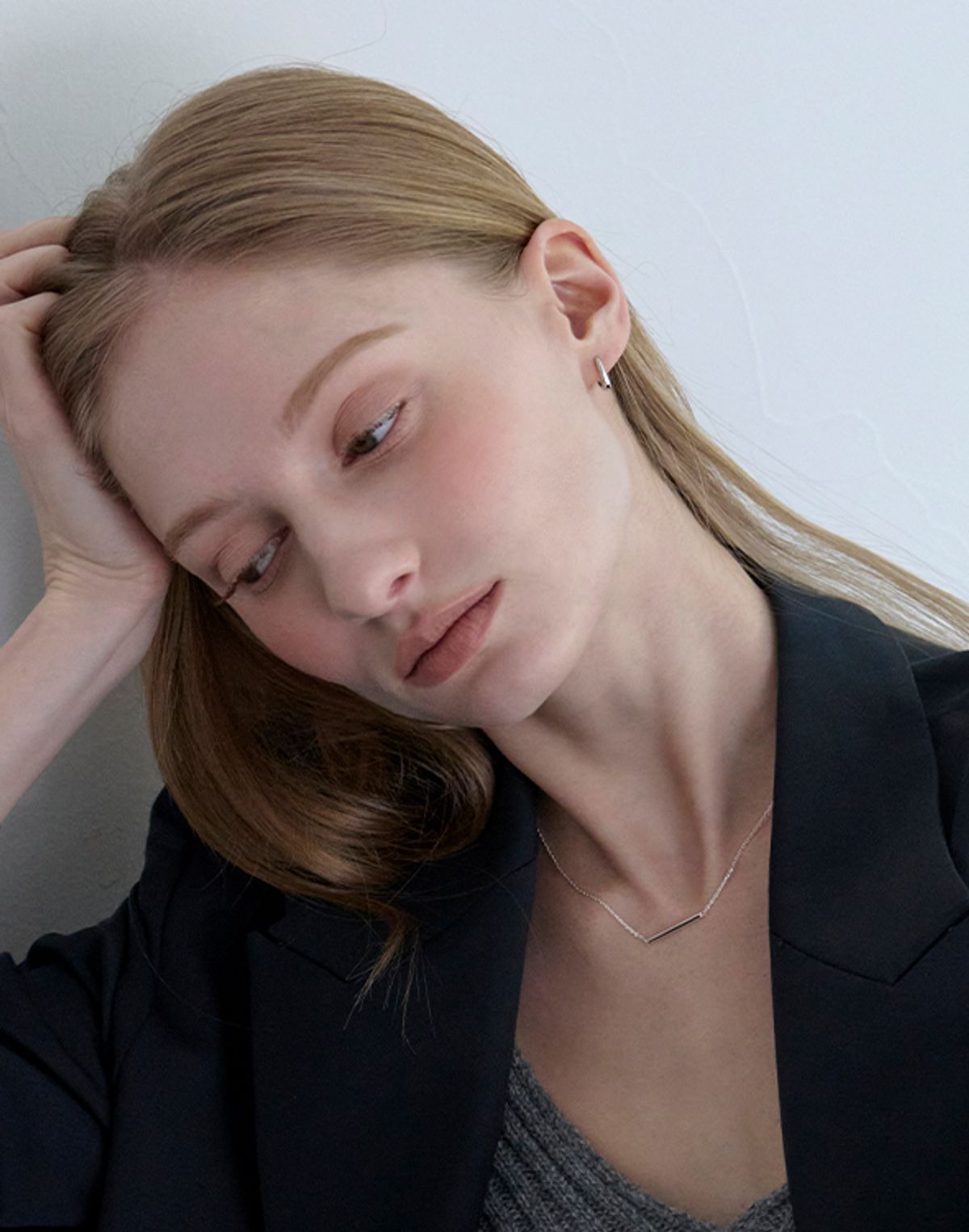 아티카 로우(ATTICA RAW) Cushion Frame Earrings / EBS047