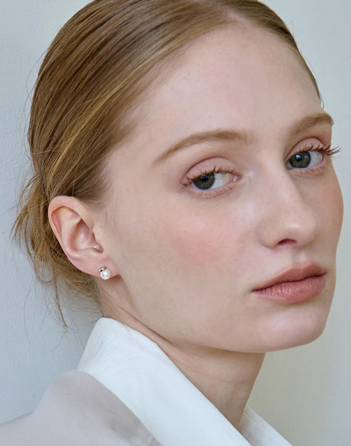 아티카 로우(ATTICA RAW) Pearl Scoop Stud Earrings / EBS048